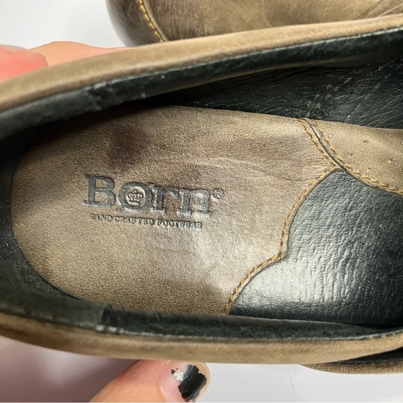 Born Kinney square toe ankle booties size 8 - Picture 7 of 8